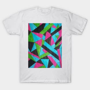 Funky Colorful Art T-Shirt